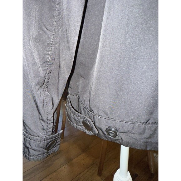 Diesel Black Nylon Moto Bomber Jacket Men’s L Full Zip Techwear Streetwear Soft - Picture 9 of 12